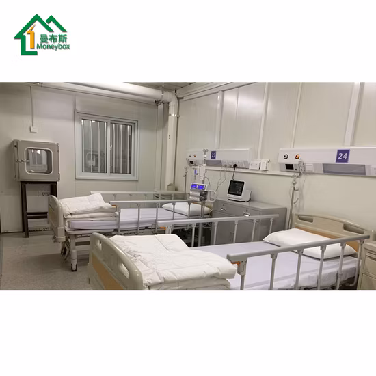 2020 Hospital de contenedores de emergencia prefabricado temporal de montaje rápido