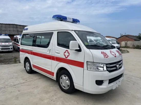 Foton G7 G9 Ambulancia de primeros auxilios con presión negativa Transferencia de pacientes Monitor de ambulancia Sala