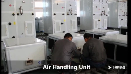 Unidad modular de tratamiento de aire para sala limpia, terminal central de aire acondicionado