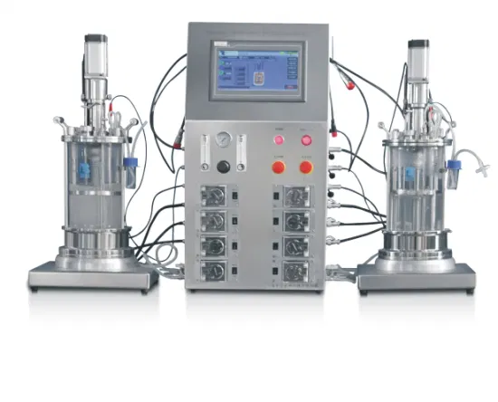 Fermentador de laboratorio de biorreactor de microorganismos con baja tasa de fallas, alta confiabilidad y servicio conveniente